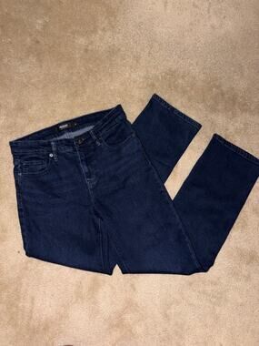 Hudson Los Angeles Women's Straight Leg Jeans Dark Blue Size 4 / 27 Like New